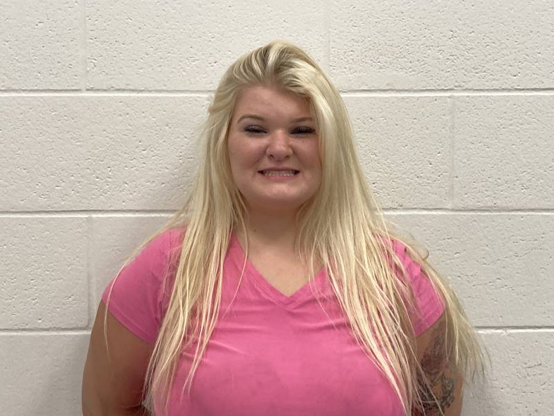 Booking photo of Nicole Davidson