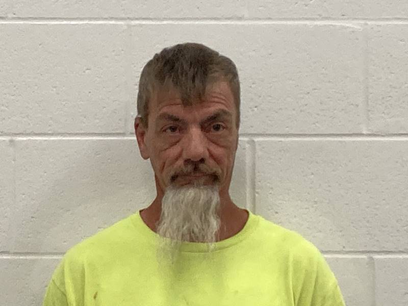 Booking photo of Michael Oldfield