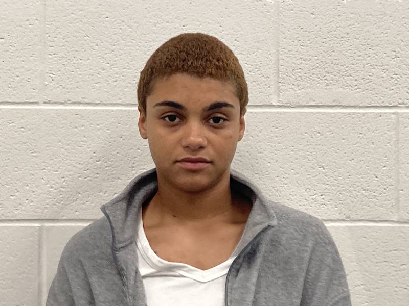 Booking photo of Dazya-mae Barber