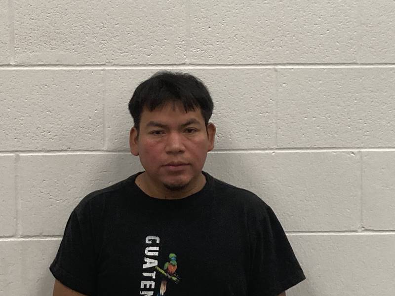 Booking photo of Francisco Domingo Perez Juarez