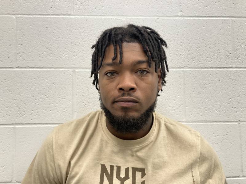 Booking photo of D'angelo Woodard