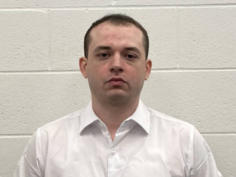 Booking photo of Tyler Sparlin
