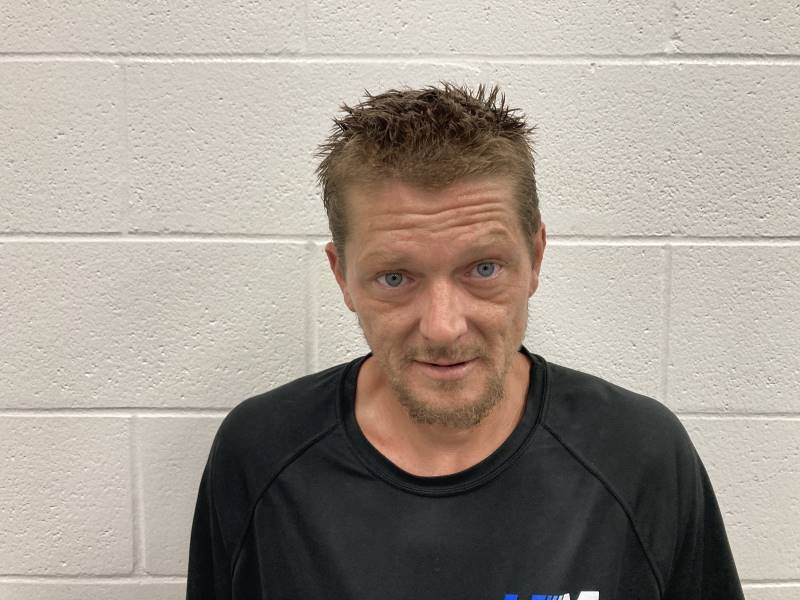 Booking photo of Christopher Fugate