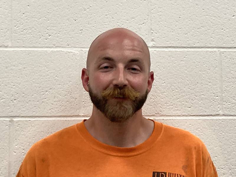 Booking photo of Ernest Spencer