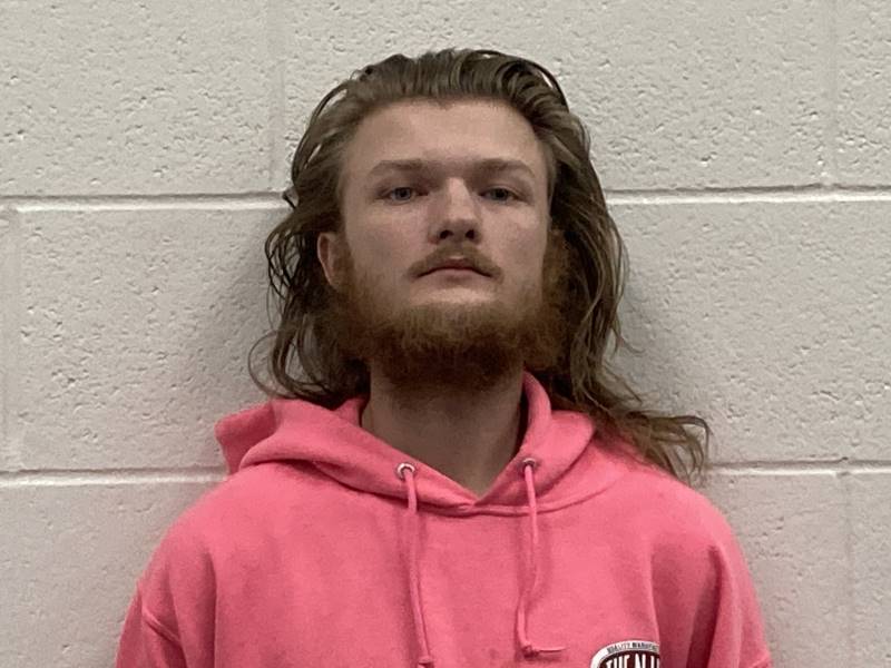 Booking photo of Layne Harrison