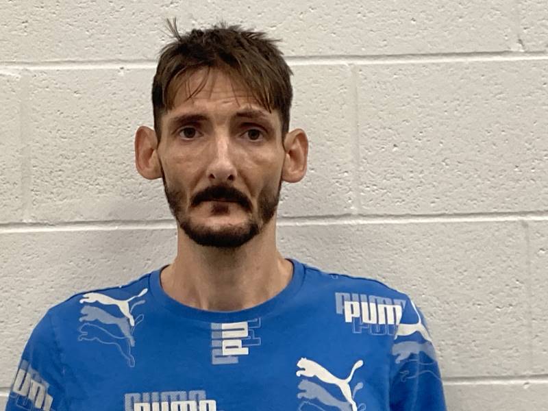 Booking photo of Matthew Levally