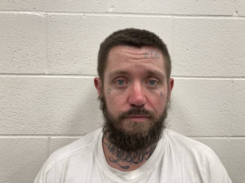 Booking photo of Jeremy Frizzell