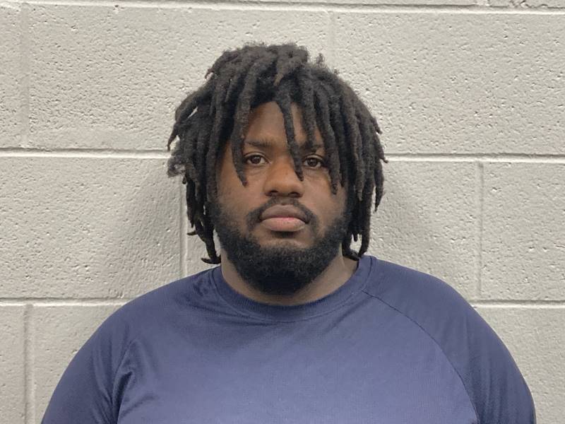 Booking photo of Carlos Grayson