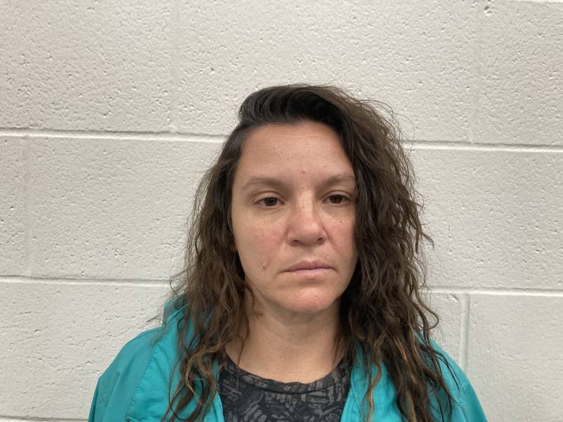 Booking photo of Carrie Chambers
