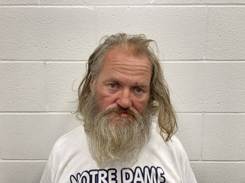 Booking photo of Frank Scalf