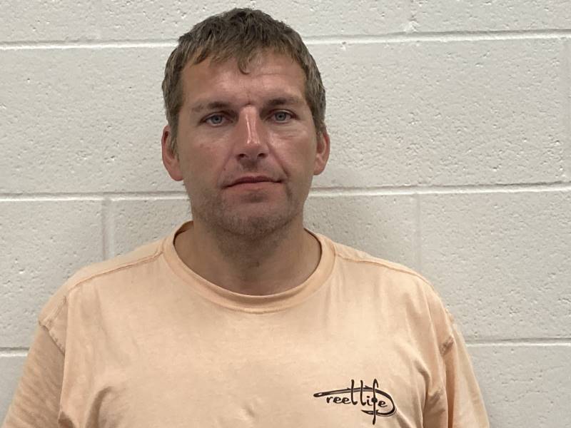 Booking photo of Mark Wallace