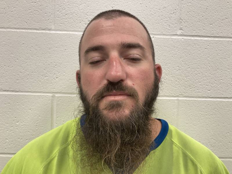 Booking photo of Christopher Burriss