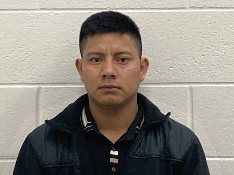 Booking photo of Eduardo Tzoy Pinula