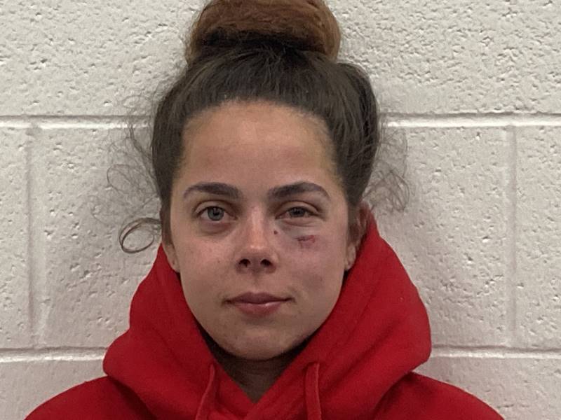 Booking photo of Kaylee Hill