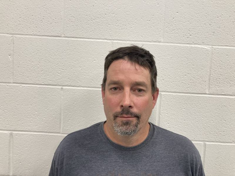 Booking photo of Michael Haggard