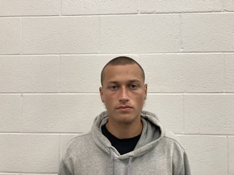 Booking photo of Brennan Hayden