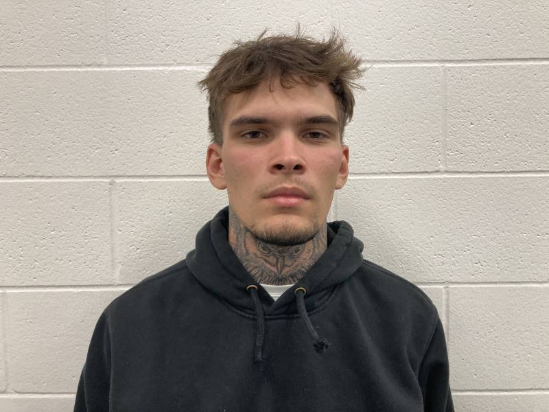 Booking photo of Landon Combs