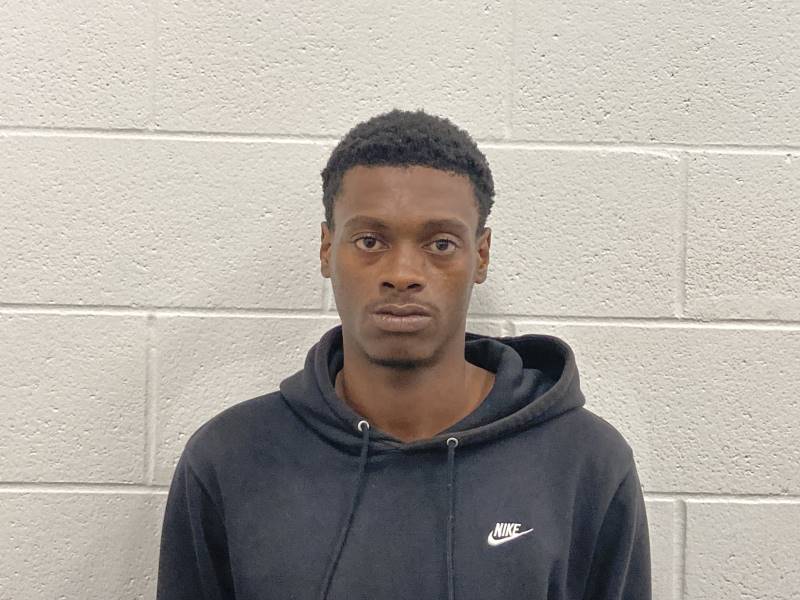 Booking photo of Keir Harrell