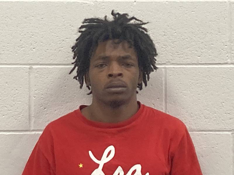 Booking photo of Michael Thomas