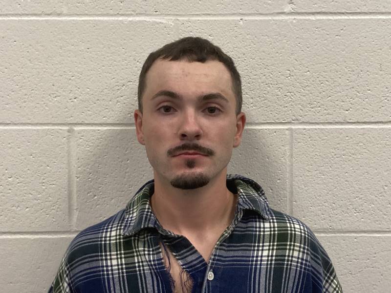 Booking photo of Jordan Hutson