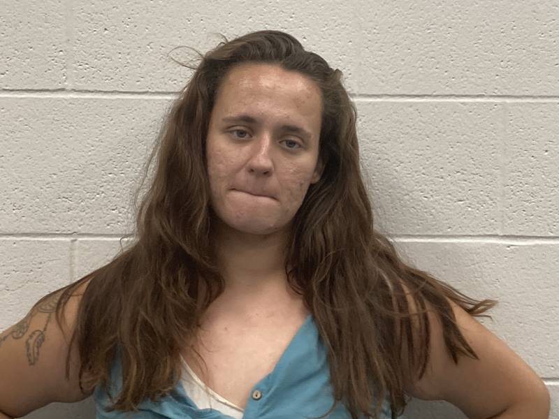 Madison Slusher booking photo
