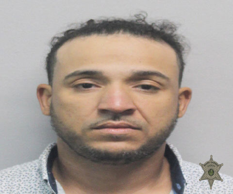 Booking photo of Christopher Domingue