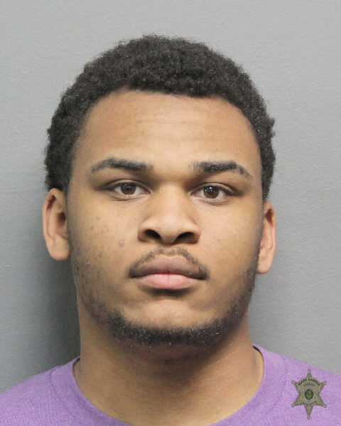 Booking photo of Trevor Harris
