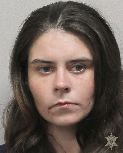 Booking photo of Skye Weber