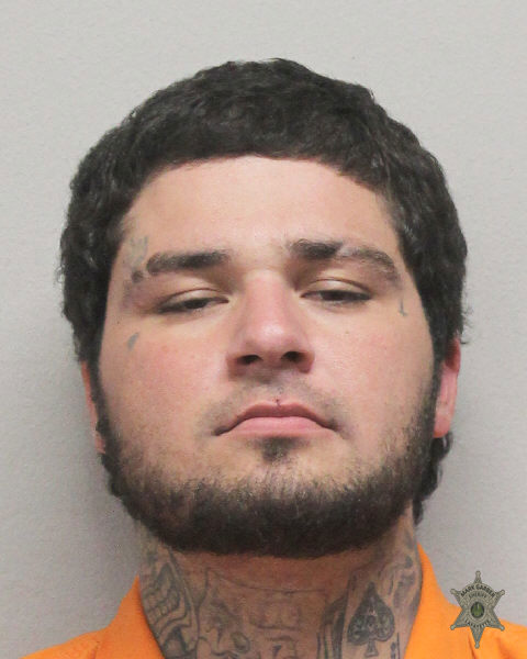Booking photo of Caine Thibodeaux