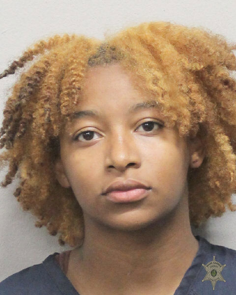 Booking photo of Kaydence Nicholas