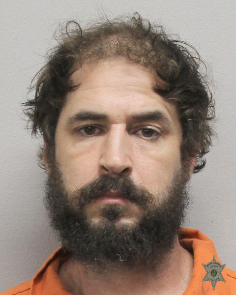 Booking photo of Justin Meriwether