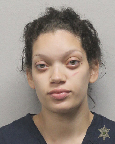 Booking photo of Amaya Hudson