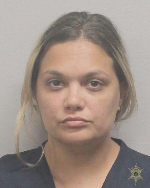Booking photo of Demi Leblanc