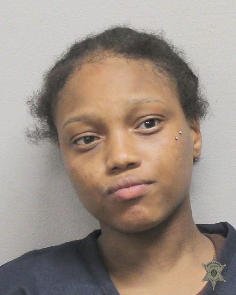 Booking photo of Mallory Gilbert
