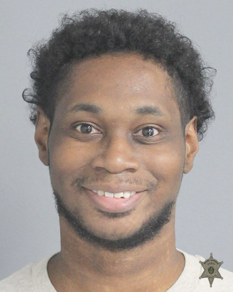 Booking photo of Travis Thomas