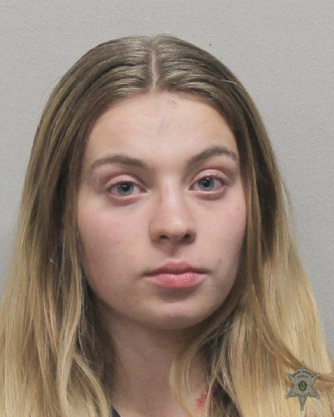 Booking photo of Ainsley Hartman