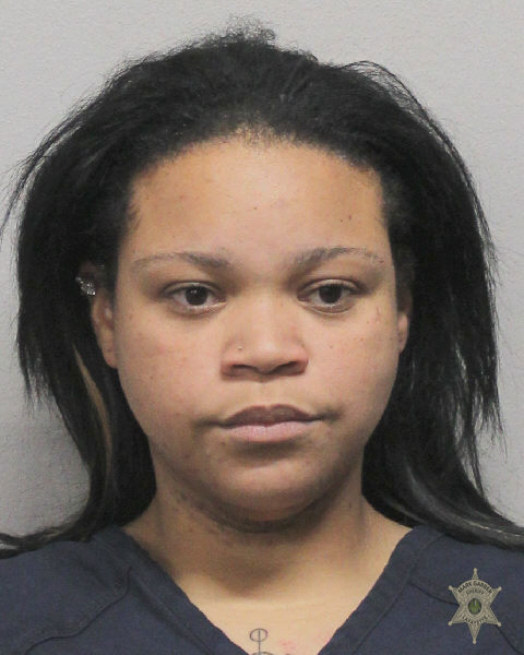 Booking photo of Kiya Broussard