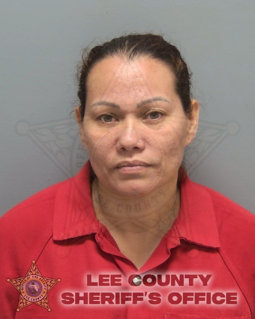 Booking photo of Leslie Orellana