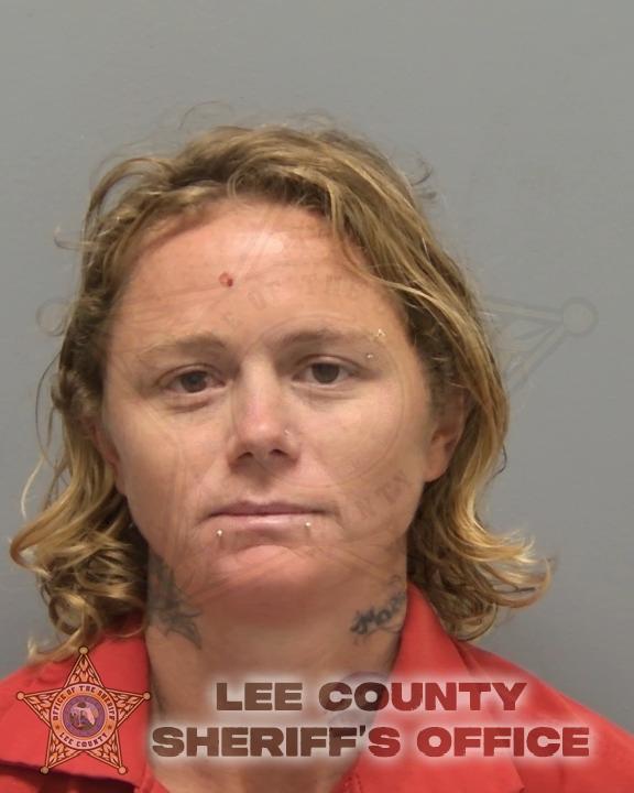 Booking photo of Amber Fellers