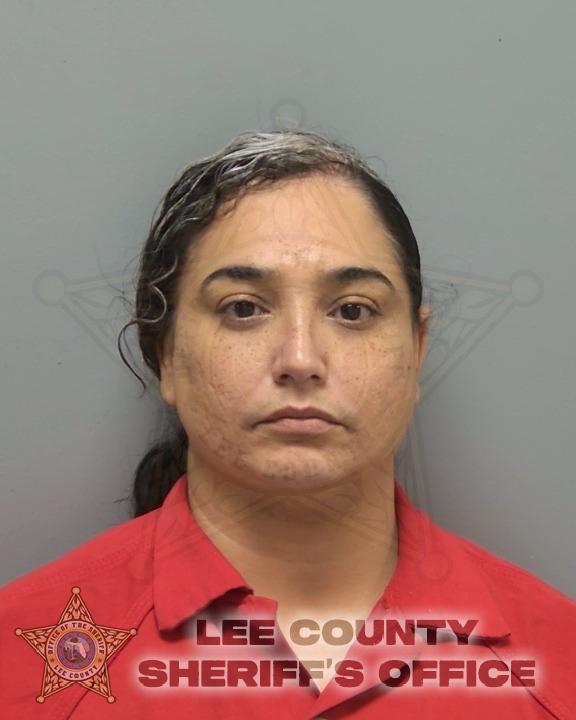 Booking photo of Laura Saldana