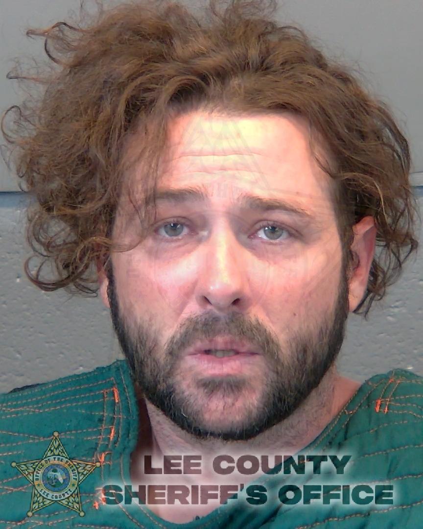Booking photo of Alex Roddenberry