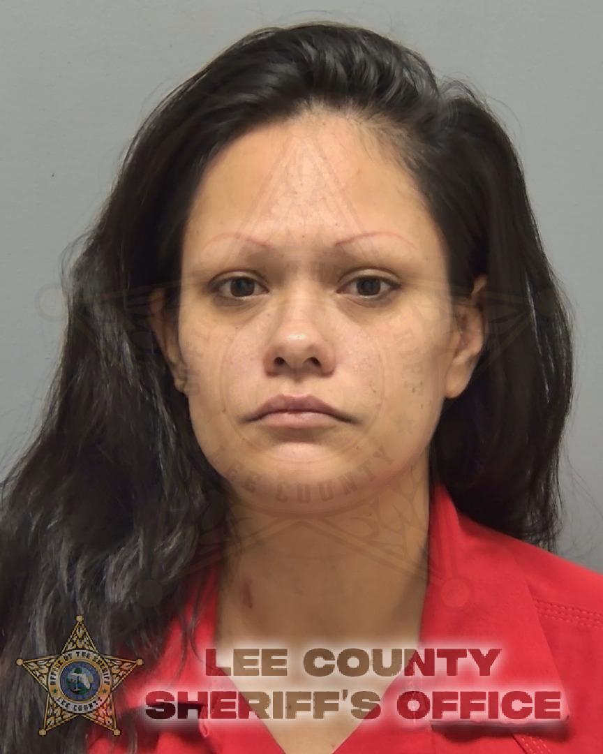 Booking photo of Valeria Zamora