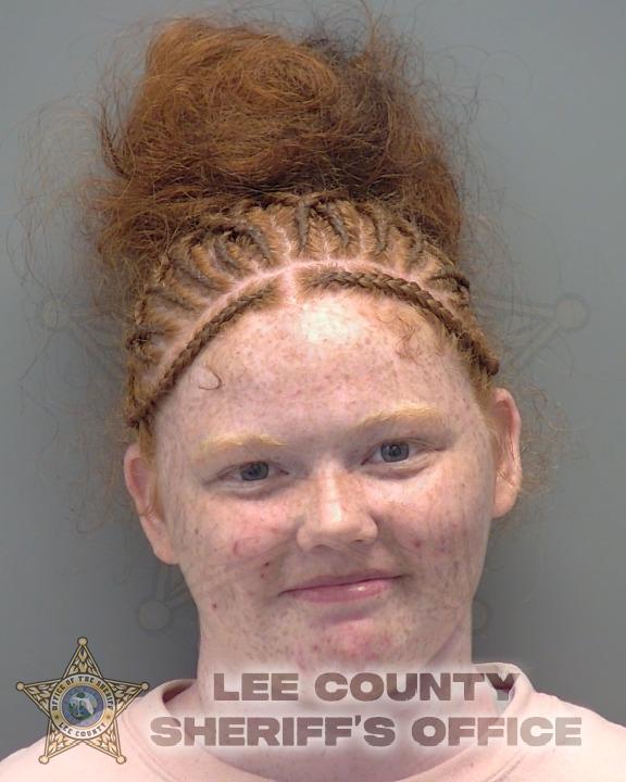 Booking photo of Hailey Lunsford