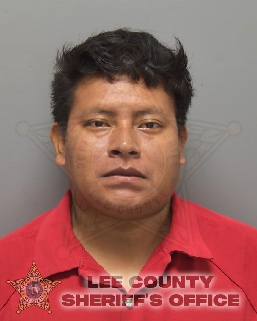 Booking photo of Jose Zarat Guarchaj