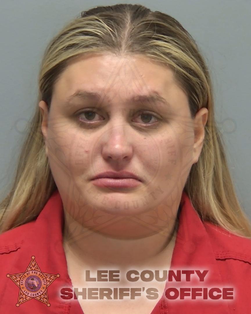 Booking photo of Claire Hoffer