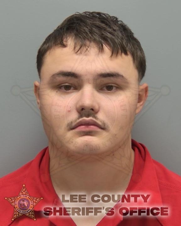 Booking photo of Jackson Spradlin