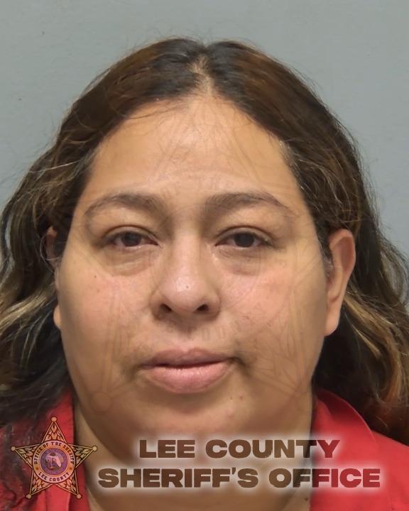 Booking photo of Maria Negrete Raya