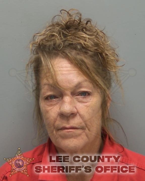 Booking photo of Dawn Sjoblom