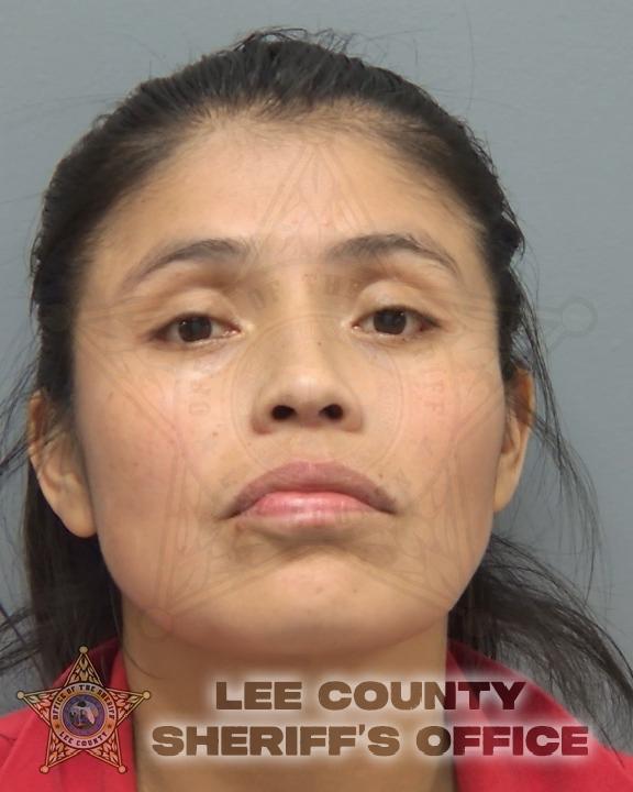 Booking photo of Leticia Capriel