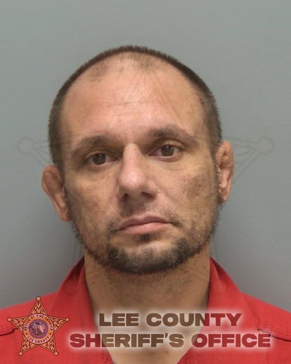Booking photo of Charles Amrhein